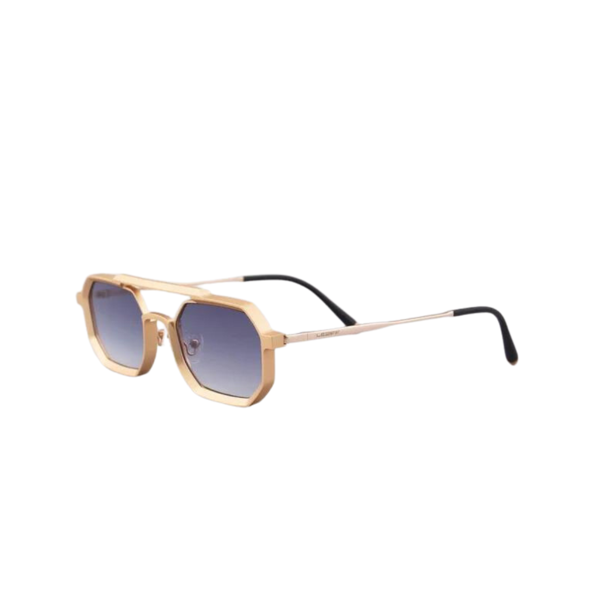 Occhiale da sole leziff colorado blu gradient oro