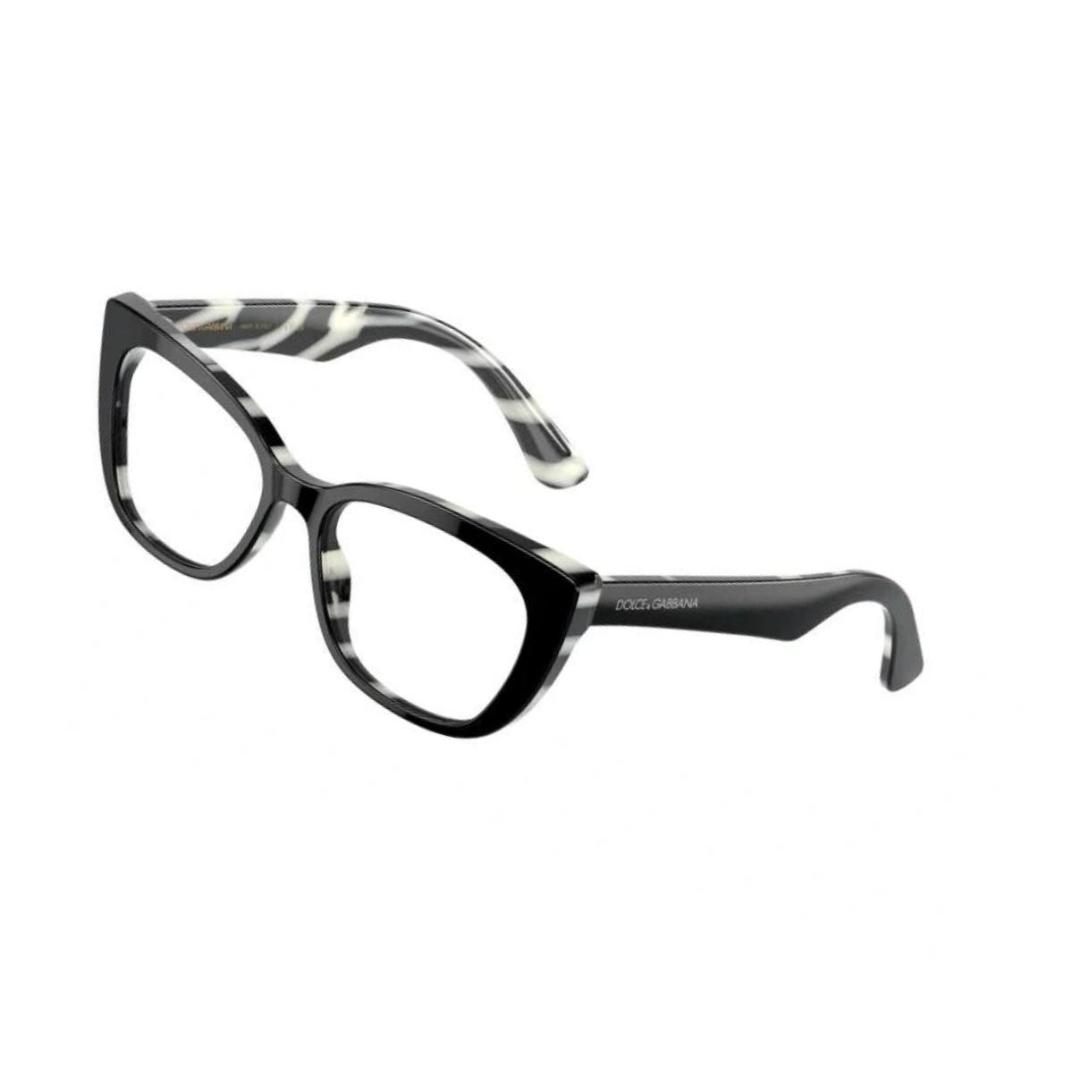 Off-White - Occhiali da vista in celluloide cat eye per donna nero