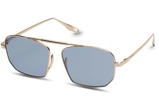 Occhiale da sole leziff aspen blu-oro